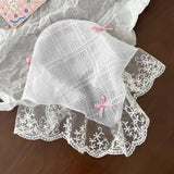 Daiiibabyyy  1Pc French Lace Headband Style Headscarf/headband Outdoor Dating,sweet and Elegant Style,easy To Wear,fashionable Versatile
