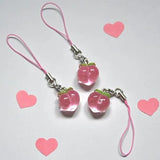 DAIIIBABYYY  -  Peach jelly phone charm cute aesthetic y2k handmade