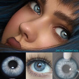 Daiiibabyyy  1 Pair Color Contact Lenses for Eyes Natural Brown Lenses Beauty Fashion lense Blue Contact Lenses Green Eye Contact