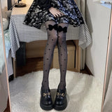 Daiiibabyyy  Polka Dot Lolita Kawaii Bowknots Thigh High Stockings Pantyhoses Lingerie Sexy Body Stockings Women Tights JK Girls Tights Women