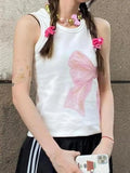 DAIIIBABYYY  -  Yedinas Hotsweet Print Floral Tank Tops Sleeveless Summer Tops 2000s Clothes Y2k Harajuku Slim Koean Fashion Tanktop Chic