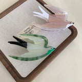 Daiiibabyyy  1/2pcs Sweet and cute new vinegar hair clip, bird animal, shark clip, swallow clip, dished hair, ponytail clip, hair catcher