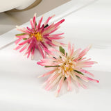Daiiibabyyy Bohemia Women Small Hairpin Beach Vacation Flower Hair Clips Flower Duckbill Barrettes Hairpin Summer Girls Headdress