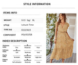Daiiibabyyy High Quality Sexy Flowing Dress Spring Summer 2024 Printed Casual Vacation Dress Vestidos Evening Bodycon Dress Ruffled Edge Y2k