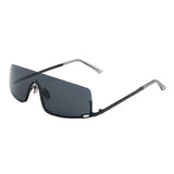 Daiiibabyyy  Future Technology Sense Sunglasses Men Y2K Stylish Trendy Wind Proof Sun Glasses Women Hot Selling Female Sunglass