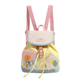 Daiiibabyyy  Ladies' Backpacks Japanese Dopamine Cartoon Kawaii Sweet Cute Verstaile High Quality Large Capacity Portable Schoolbags For Girl