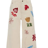 DAIIIBABYYY  -  Summer Graffiti Printed Wide-leg Pants Men‘s Niche High-waisted Loose High-street Personalized Casual Trousers Male Clothes
