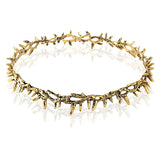 Daiiibabyyy  Crown of Thorns Party Hair Accessories Ancient Silver Jewelry Crowns for Women Head Band Bride Girls Tiaras Wedding Bridal Prom