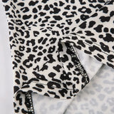 DAIIIBABYYY  -  Leopard Print T-shirt Women's Long Sleeved Autumn and Winter New Style Slim Fit and Versatile Spicy Girl Top