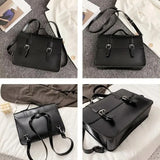 Daiiibabyyy  Preppy Style Square JK Mochila Messenger Mochilas High Capacity Students Backpack School Bag Multi-function Bags for Woman