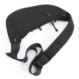 Daiiibabyyy  Portable Nylon Men Chest Bag Multi Compartment Large Capacity Shoulder Bag Adjustable Strap Multi Storage Pouch Outdoor Sports
