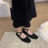 DAIIIBABYYY  -  Fashion Leopard Print Flats Ballerina Women Shoes Slip On Loafer Round Toe Shallow Mary Janes Ballet Soft Moccasin Zapatos Mujer