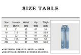 Daiiibabyyy  Fashion - Forward Light Blue Drawstring Wide - Leg Jeans: Attention - Grabbing, Perfect for Casual & Trendy Looks