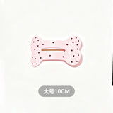 Daiiibabyyy  New Polka Dot Dog Bone Hair Claw Clips Black and White Premium Hair Barrettes Fashion Hair Accessories for Women
