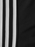 Daiiibabyyy  Stripe Slimming Sexy Chic Mini Dresses for Women Round Neck Sleeveless High Waist Temperament Dress Female Fashion Style
