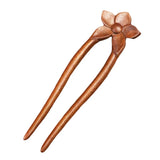 Daiiibabyyy  Elegant Wood Wooden Hair Stick Vintage Style Handmade Craft Hanfu Hairpin Cat Flower Rabbit Deer Chinese Style Hairpin Women