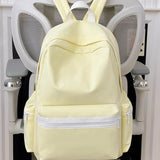 Daiiibabyyy  Women Students High-capacity Casual Backpack Y2k Aesthetic Sweet Kawaii Backpacks Fashion Trendy Korean Schoolbags Streetwear