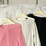 DAIIIBABYYY  -  Temperament Versatile Sunscreen Sweater Women's Niche Long-sleeved Thin Summer Top