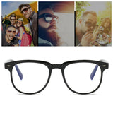 DAIIIBABYYY  -  Fashion Anti-Blue Light Glasses Women Transparent Computer Glasses Anti Blue Light Square Eyewear Retro Glasses Frame Eyeglass