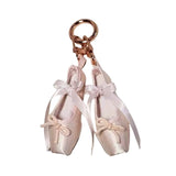 DAIIIBABYYY  -  Elegant Ballet Shoes Keychain Alloy Key Holder Unique Keyring Bag Pendant Fashion Accessory for Women and Girls