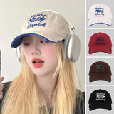 DAIIIBABYYY  -  Punk Letters Embroidery Street Baseball Cap For Men Women Solid Color Snapback Sun Caps Soft Cotton Hip Hop Dad Trucker Hats