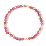 DAIIIBABYYY  -  Original Design Bohemian Charm Bracelets Women Gold Plated Natural Semi-Precious Stone Beads Pearl Copper Women's Gift