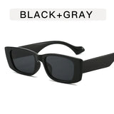 DAIIIBABYYY  -  Retro Cat Eye Sunglasses New Women's Minimalist Men's and Women's Men Sunshade Glasses Fashion Sun Glasses
