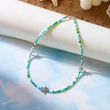 DAIIIBABYYY  -  Trendy Colorful Sweet Cool Y2k Bead Choker Necklace for Women Girls Fun Cute Beaded Necklace Party Jewelry Gift