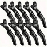Daiiibabyyy  5/10/12/20 Piece Set of Multifunctional Hair Styling Sectioning Clips, Positioning and Partitioning Alligator Clips Suitable for Professional Hairdressers, Women's Hair Clips, Plastic Non-Slip Hair Clips, Profess