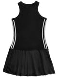 Daiiibabyyy  Stripe Slimming Sexy Chic Mini Dresses for Women Round Neck Sleeveless High Waist Temperament Dress Female Fashion Style