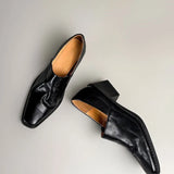 Daiiibabyyy  Classic Womens Shoes Retro Luxury Genuine Leather Loafers for Woman Fashion Britain Casual Shoes Designer Shoes Zapatos De Mujer