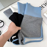 Daiiibabyyy  high quality Contrast Patchwork Mini Shorts high waist Bottoms Korean Casual Skinny Women Panties Y2K Aesthetic Hot Girl Shorts