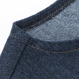 DAIIIBABYYY  -  Pure Sexy Hollow Out Imitation Denim Vest Top Women's Summer O-neck Slim Fit Tank Fashion Female Clothes