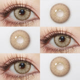 1pair Gray Color Contact Lenses Softlens for Eyes Lenses Cosmetic Eyecontacts fast shipping Yearly Use