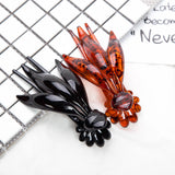 DAIIIBABYYY  -  Hair Claw for Women Plastic Hair Accessories Hairpins Plastic Clips for Women Hair Trendy Headdress Thick Hair Clip 14cm