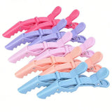 Daiiibabyyy  5/10/12/20 Piece Set of Multifunctional Hair Styling Sectioning Clips, Positioning and Partitioning Alligator Clips Suitable for Professional Hairdressers, Women's Hair Clips, Plastic Non-Slip Hair Clips, Profess