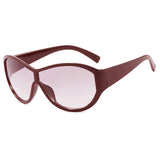 Daiiibabyyy  Stylish Big Frame Y2K Women Sunglasses Retro Cool for Street and Party Accessories