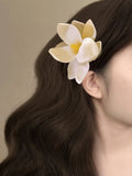 DAIIIBABYYY  -  Sweety Bohemia Hair Claw For Women Rhinestones Butterfly Flower Tassel Shark Gripper Summer Fairy Gauze Flower Hair Clip Hairpin