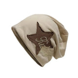 Daiiibabyyy  Trendy Solid Color Y2k College Style Embroidery Ear Protection Pile Hat Women Warm Cap Beanie Hat Korean Style Caps Letter Hat