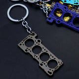 DAIIIBABYYY  -  Exquisite Car Speed Gearbox Metal Keychain Pendant For Men Key Chain Accessories Gear Head Refitting Hub Engine Fashion Keyring