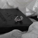 Daiiibabyyy  Hollow Butterfly Clip Earrings for Women Exquisite Vintage U-Shaped Ear Cuff Sweet Casual Versatile Jewelry Gift Pour Femme