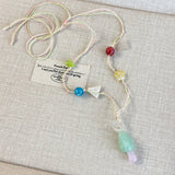 DAIIIBABYYY  -  Summer Colorful Beaded Mushroom Starfish Flower Necklace