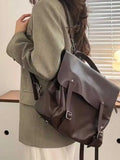 Daiiibabyyy  Large Capacity Mochilas Mujer Travel Mochila Preppy Style Bag All-match Laptop Backpack Casual Commuter Retro Bags for Woman
