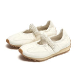 Daiiibabyyy  New Womens Mary Jane Shoes Exquisite Imitation Pearl Casual Shoes for Woman Fashion Ballet Sneakers Designer Shoes Zapatos Mujer