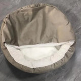 DAIIIBABYYY  -  Orthopedic Dog Bed Machine Washable with Hooded Blanket Winter Warm Waterproof Dirt Resistant Cat Puppy House Cuddler dog beds