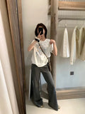 DAIIIBABYYY  -  Casual Style Hand Sewn Shell T-shirt Women's Summer Loose O-neck Short-sleeved T-shirt Fashion Female Clothes