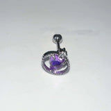 DAIIIBABYYY  -  1PC Butterfly Earring Stainless Steel Helix Piercing Cartilage Ear Piercing Conch Piercing Moon Stone Ear Stud Body Jewelry