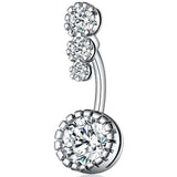 DAIIIBABYYY  -  Fashion Crystal Belly Piercing for Women Sexy Navel Ring Ombligo Belly Button Piercing Body Piercing Jewelry Wholesale