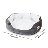 DAIIIBABYYY  -  Dog Bed Cat Bed Pet Beds with Thickened PP Cotton Dog Cave Bed and Sofa Suitable for Small Puppy Cat Bed dog accessories