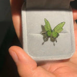 DAIIIBABYYY  -  Blue Butterfly Drip Oil Enamel Open Ring Women's Party Shining Jewelry The Best Gift for A Girlfriend